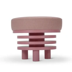 Roche Pink Pouf By Daria Zinovatnaya