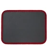 Rochelle Leather & Crochet Placemats Rectangular - Red