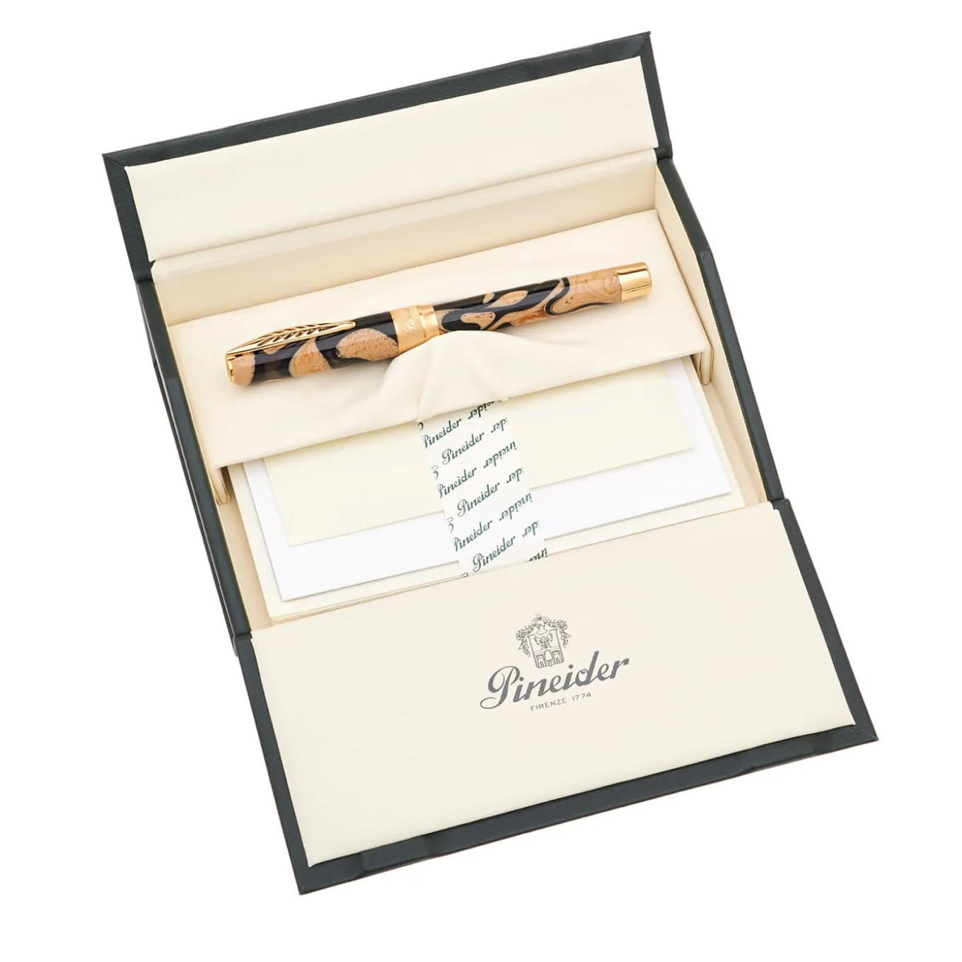 Rock Dune Rollerball Pen with Gold Trims