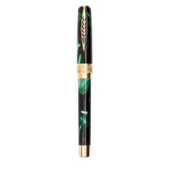 Rock Forest Rollerball Pen with Gold Trims