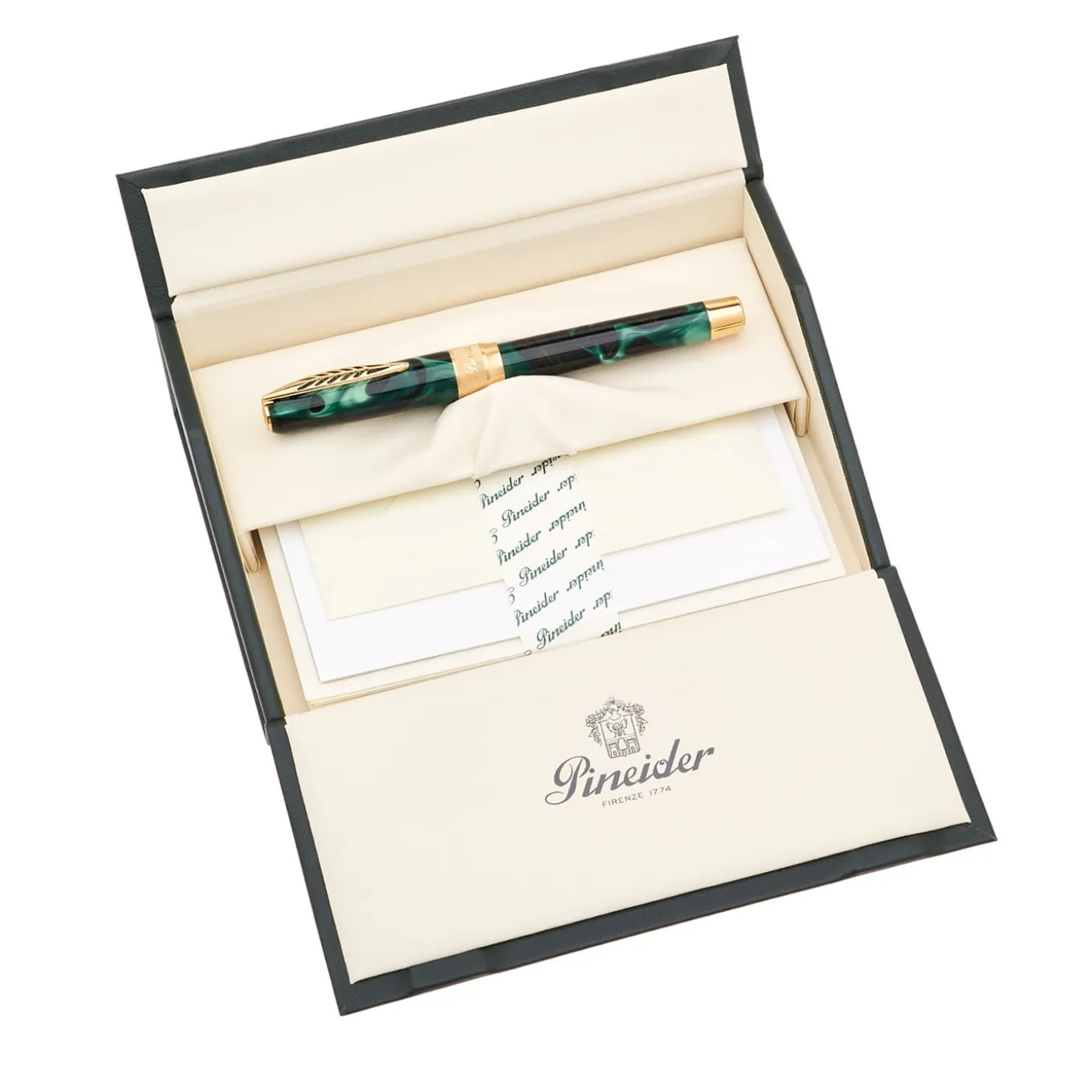Rock Forest Rollerball Pen with Gold Trims