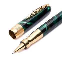 Rock Forest Rollerball Pen with Gold Trims