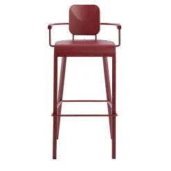 Rock Red Stool by Marc Sadler