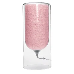 Rocklumìna Spherical S pink table lamp