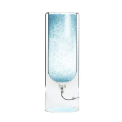 Rocklumìna Spherical XXS Light Blue Table Lamp