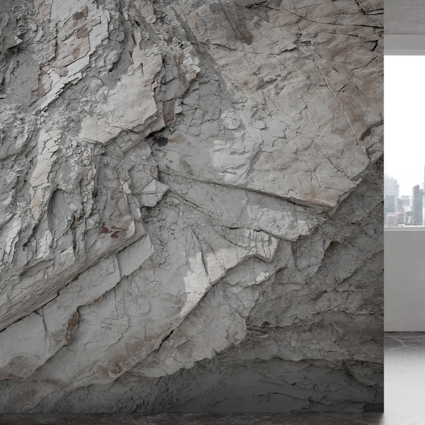 Rocky Mountain Textured Wallpaper