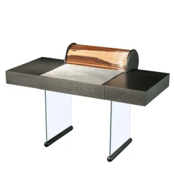 Roll Black Desk
