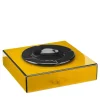 Roma Black and Yellow Ashtray #2