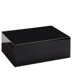 Roma Black Cigar Box