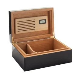 Roma Black Cigar Box
