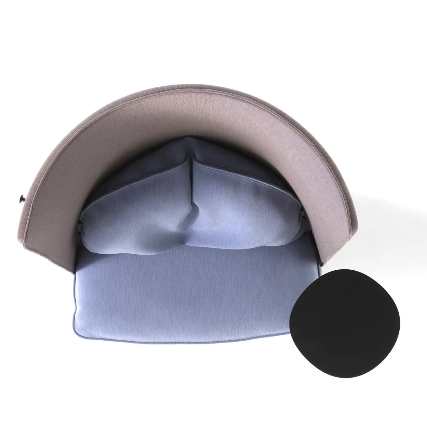 Roma284 Multicolor Armchair With Coffee Table