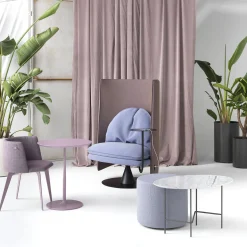 Roma284 Multicolor Armchair With Coffee Table