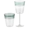 Roma Set of Water Glass and Wine Glass