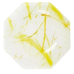 Roman Breeze Asymmetrical Octagonal Dinner Plate