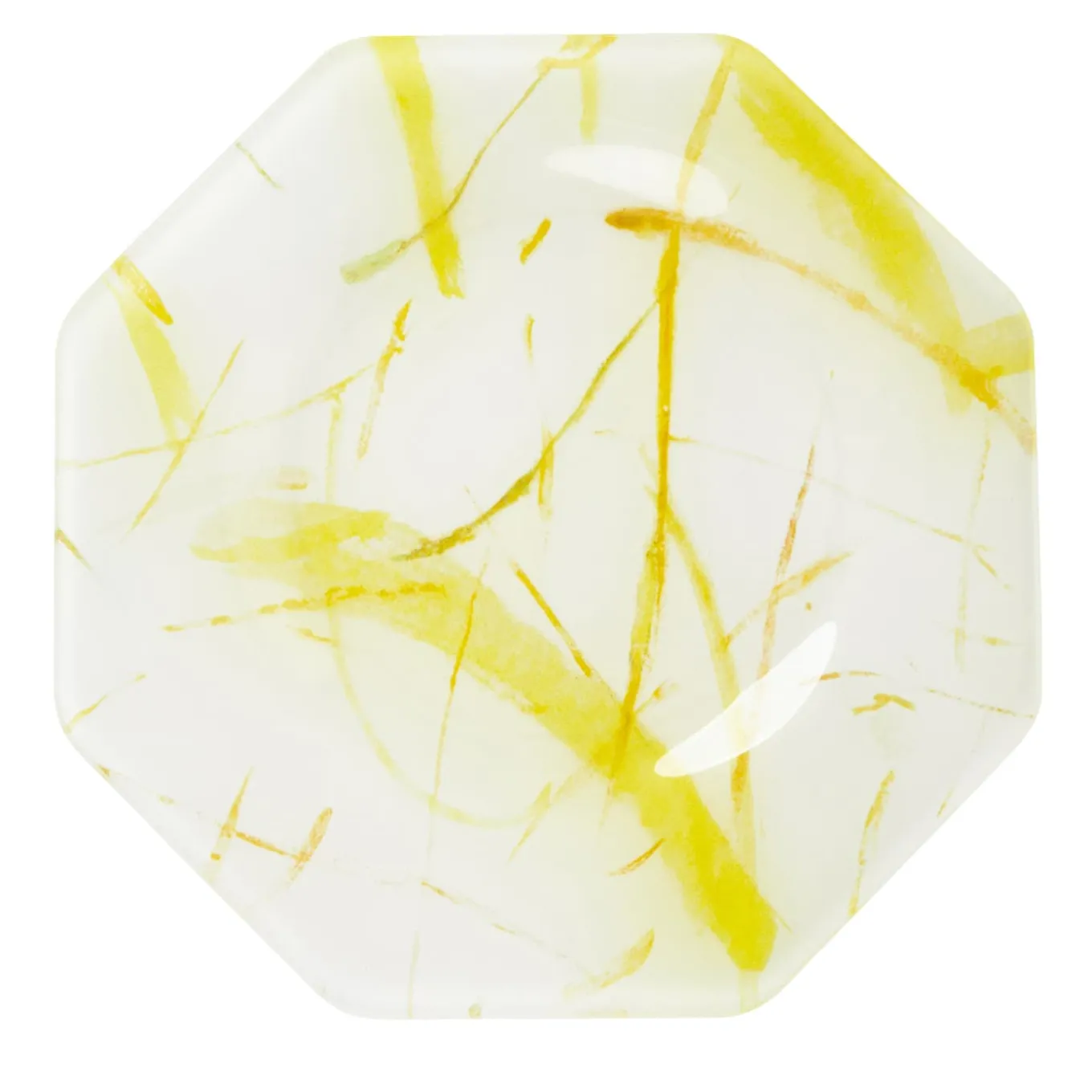 Roman Breeze Asymmetrical Octagonal Dinner Plate