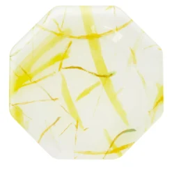 Roman Breeze Asymmetrical Octagonal Dessert Plate