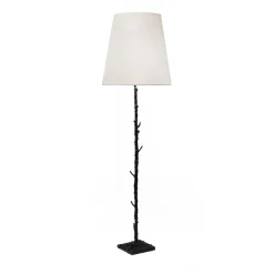 Rosa Rosae Bronze Floor Lamp by Carlo Rampazzi