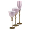 Rosa Set of 6 Pink Mixed Glasses