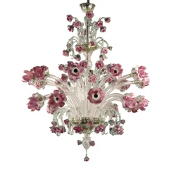 Roseto Pink Chandelier