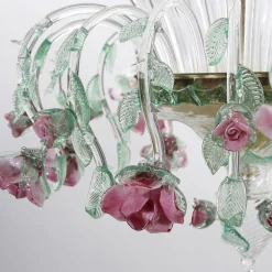 Roseto Pink Chandelier