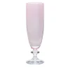 Rosy Set of 2 Pink Flutes