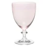 Rosy Set of 2 Pink Wine Glasses