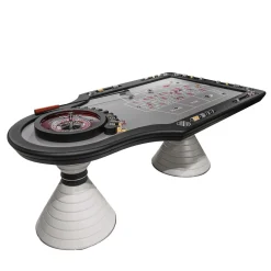 Roulette Gray table by Pino Vismara