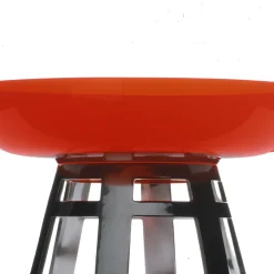 Round Table Limited Edition Red Centerpiece by Ettore Sottsass