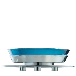 Round Table Limited Edition Aquamarine Centerpiece by Ettore Sottsass