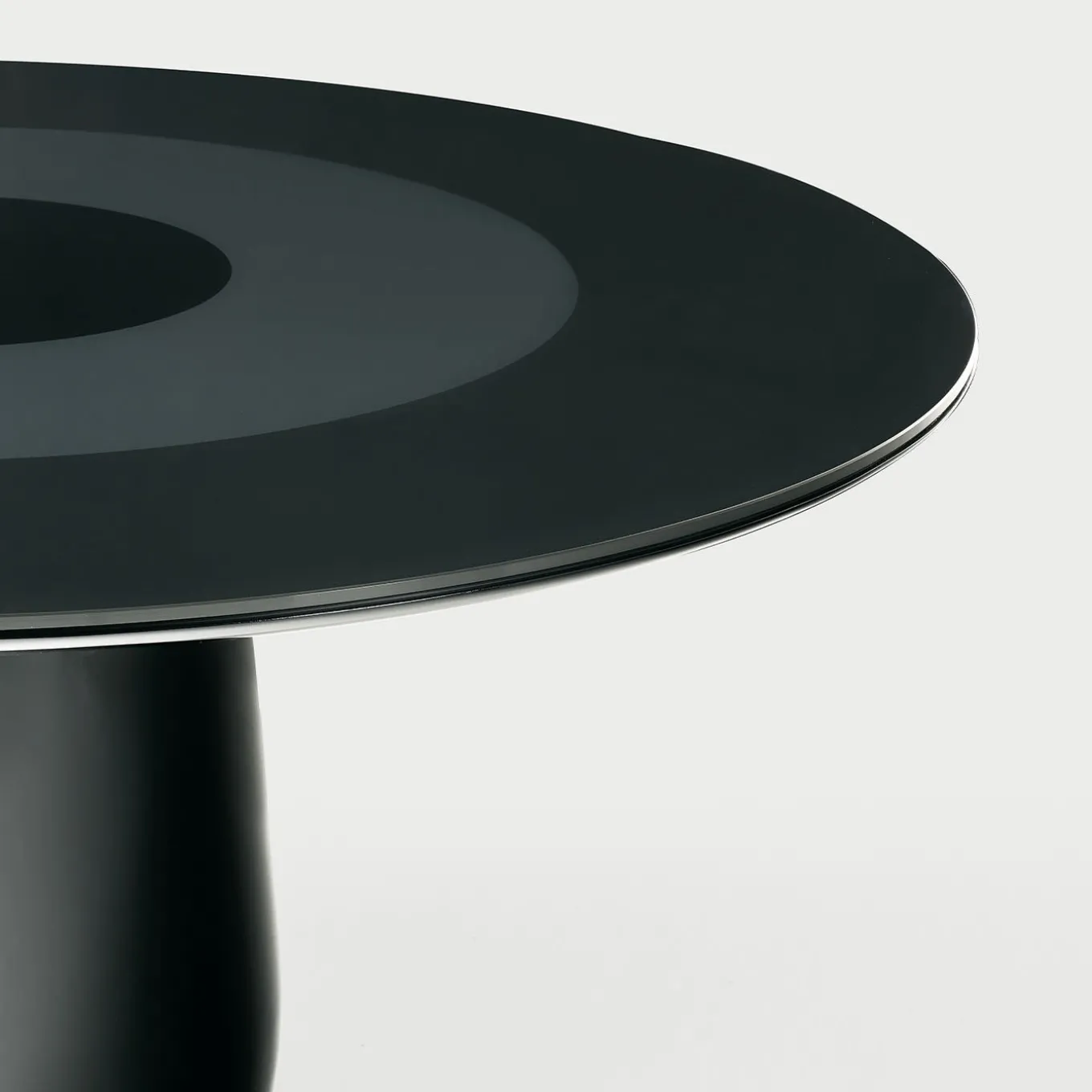 Roundel Black Crystal Dining Table by Claesson Koivisto Rune