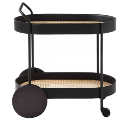 Route Black Bar Cart