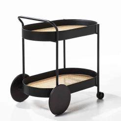 Route Black Bar Cart