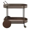 Route Brown Bar Cart