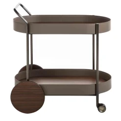 Route Brown Bar Cart