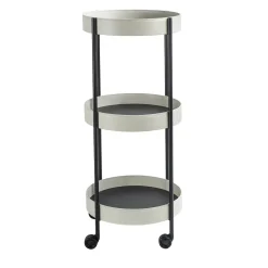 Route Totem White Leather Cart