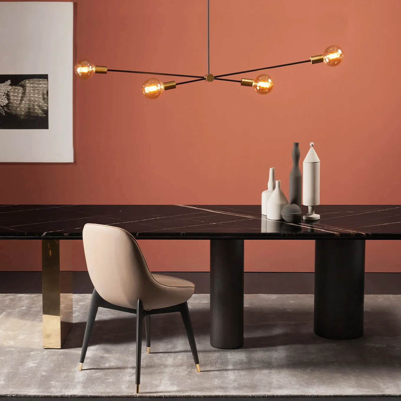 Royal 4000 Dining Table by Gianluigi Landoni