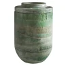 Royal Small Vase in Onice Verde Smeraldo