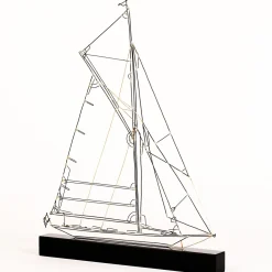 Saint Tropez Metal Sail Boat