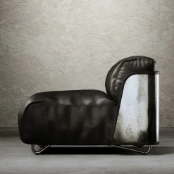 Saint-Germain Armchair Black Leather