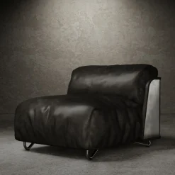 Saint-Germain Armchair Black Leather