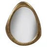 Salvador Art-Deco-Style Gold-Leaf Wooden Wall Mirror