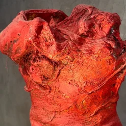 SALVA/gente Red Terracotta Sculpture