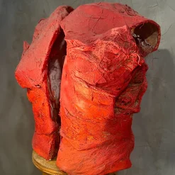 SALVA/gente Red Terracotta Sculpture