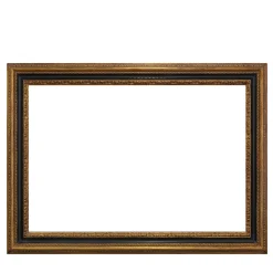 Salvator Rosa Ebony & Gold Frame #2