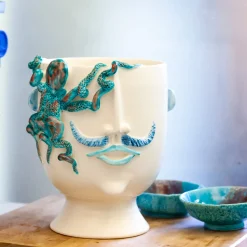 Salvo "U Pulparu" Street Vendor of Octopus Head Vase