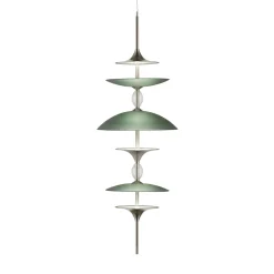 Sama Large Green Domes Chandelier