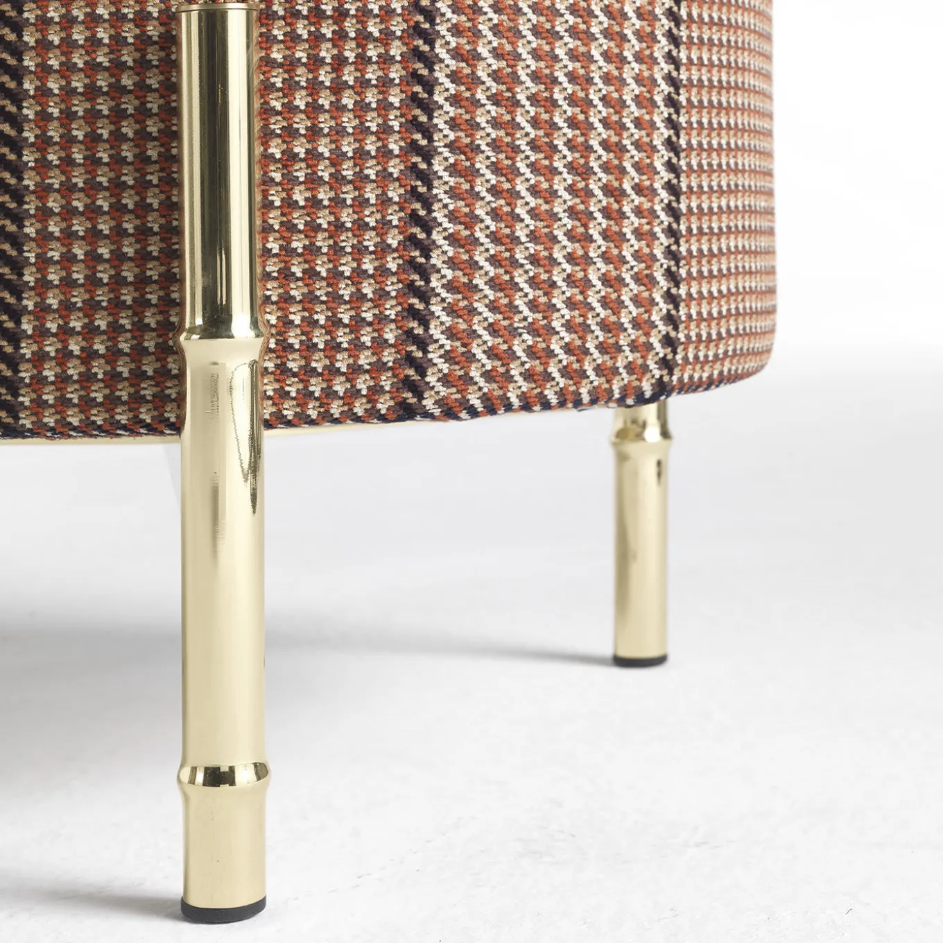 Samarcanda Small Brown Pouf