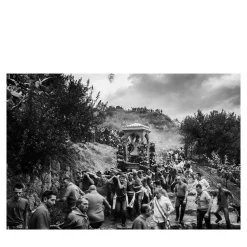 San Filippo A Calatabiano Black-And-White Photographic Print #1