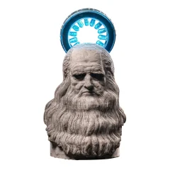 San Leonardo Da Vinci Bio Mortar & Rice Husk Sculpture