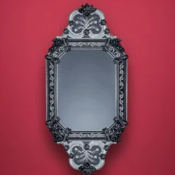San Trovaso Murano Glass Mirror
